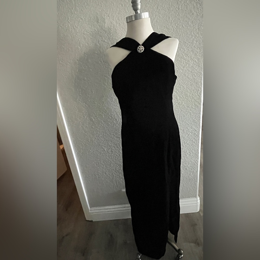 Vintage Jessica Howard velvet dress
